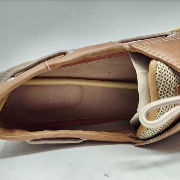Men\'s 15 Sperry Billfish Dark Tan 3-eye boat shoes